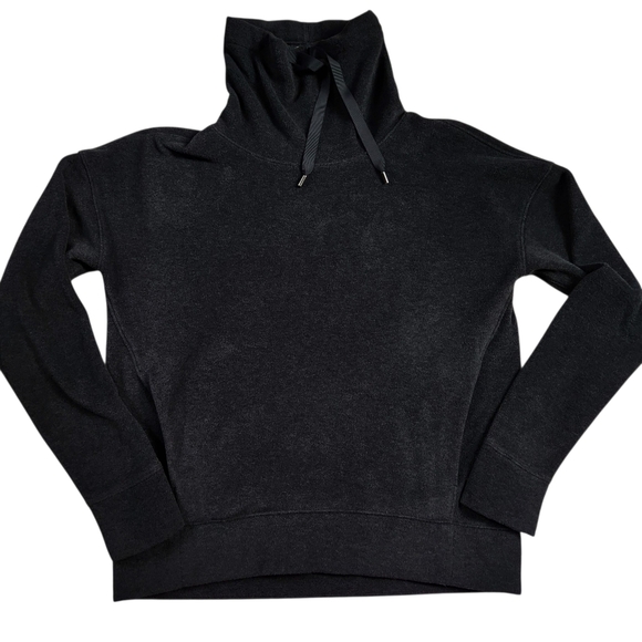 Lululemon Go Forward Pullover Funnelneck Fleece Sweater Sz 6 - Picture 3 of 8